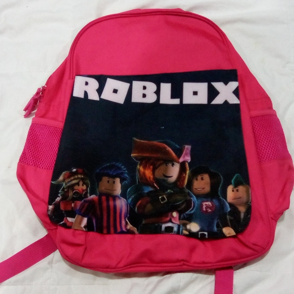 Roblox Kids Pink Backpack